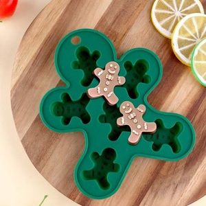 1pc Christmas Snowman Silicone Baking Mold